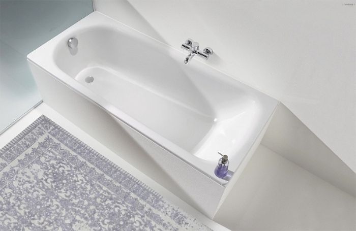Стальная ванна Kaldewei Saniform Plus 140x70 111500010001, белый