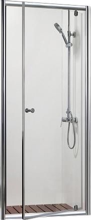 Душевая дверь в нишу Bravat Drop 80x200 распашная