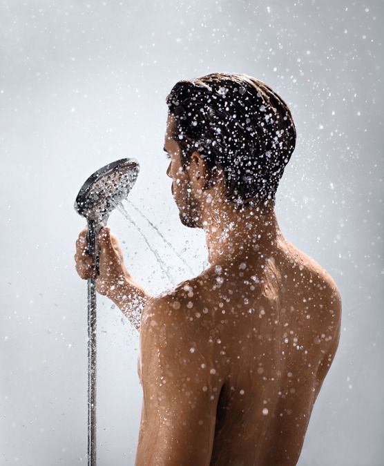 Ручной душ Hansgrohe Raindance Select E 120 Air 3jet 26520140, шлифованная бронза