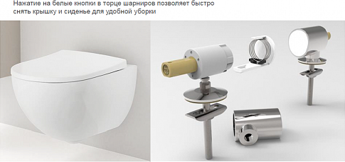 Комплект инсталляции Geberit Duofix UP320 111.300.00.5 с подвесным унитазом Geberit Acanto 500.600.01.2 и крышкой сиденьем 500.605.01.2 с микролифтом