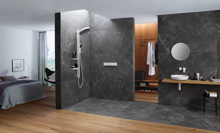 Душевая стойка Hansgrohe Rainfinity Showerpipe 360 26842700, белый матовый
