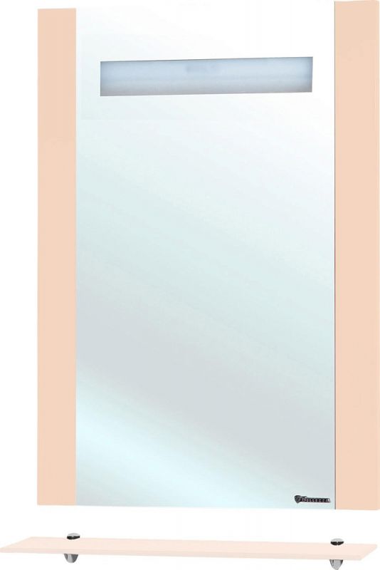 Зеркало Bellezza Берта подвесная 60 бежевое