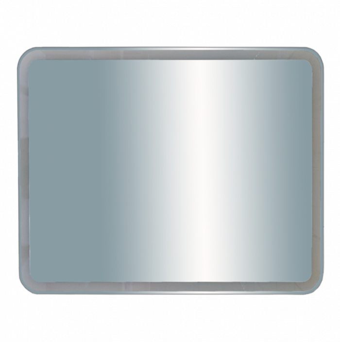 Зеркало LED 1000х800 Misty 3 Неон П-Нео10080-3ПРСНККУ, сенсор на корпусе