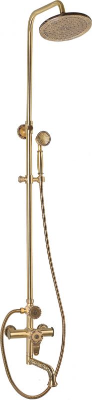 Душевая стойка Bronze de Luxe Windsor 10120PR бронза