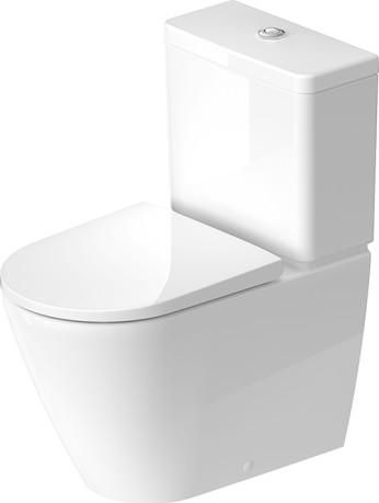 Унитаз-компакт напольный Duravit D-Neo 2002090000 с бачком 0944100005