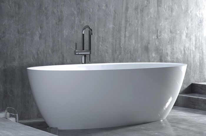 Ванна из искусственного камня Salini Alda Nuova 101922M 170x80 см, белый матовый