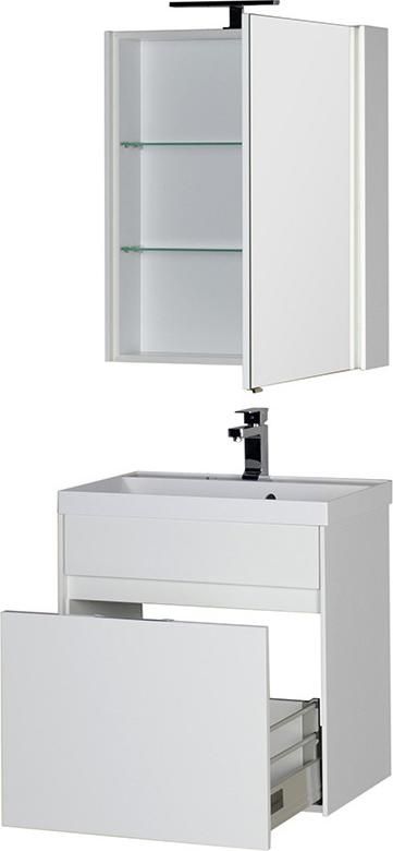 Зеркало-шкаф Aquanet Латина 60 белый