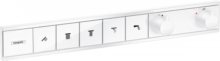 Термостат для душа Hansgrohe RainSelect 15384700, белый матовый