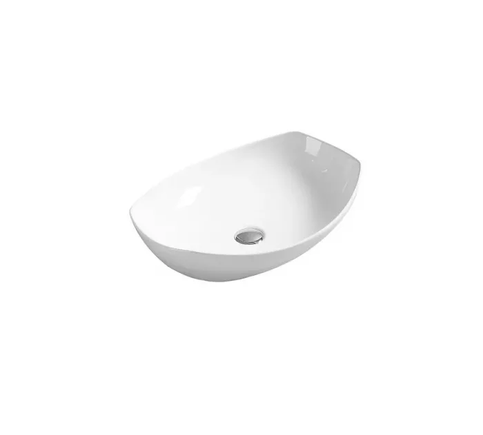 Раковина накладная SantiLine SL-1027 белый