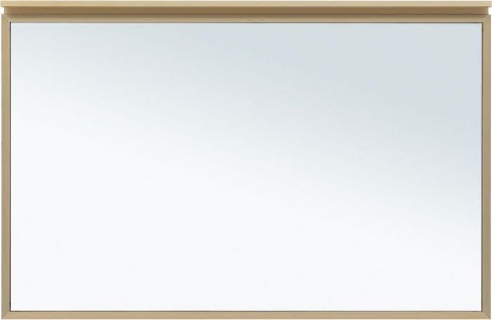 Зеркало Allen Brau Priority 120 1.31018.03 с подсветкой, латунь