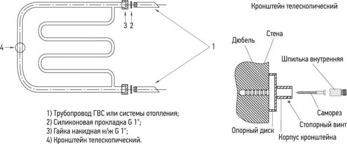 Смеситель для душа AM.PM Like F8040000 с термостатом, хром