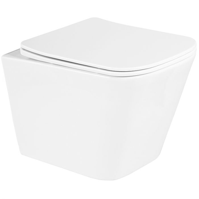 Комплект унитаза с инсталляцией BelBagno Due BB3103CHR/SC/BB002-80/BB014-SR-BIANCO с сиденьем микролифт и белой клавишей смыва