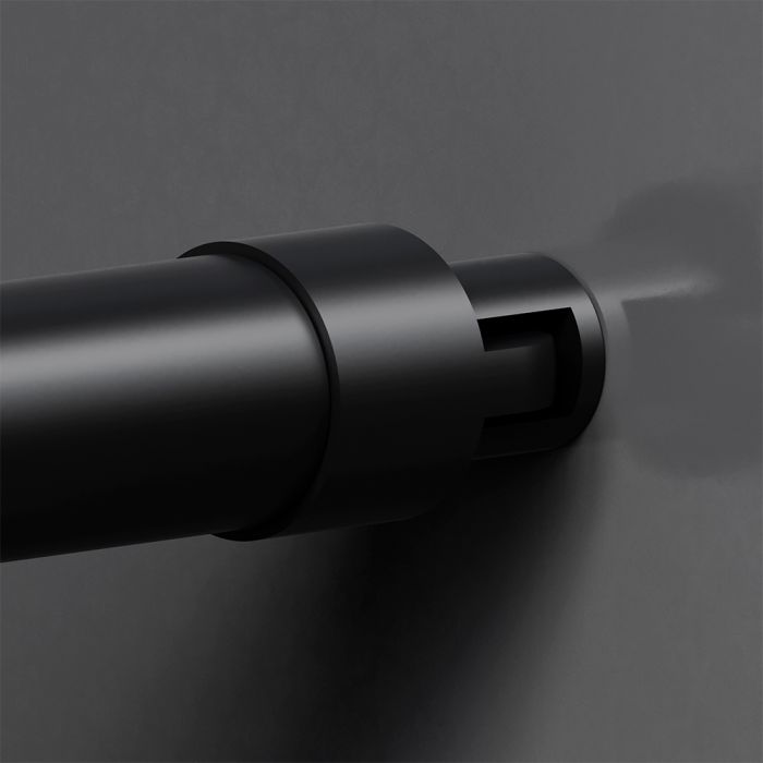Душевая перегородка Am.Pm X-Joy W94UWI-110-F1-BTE стекло прозрачное, профиль черный