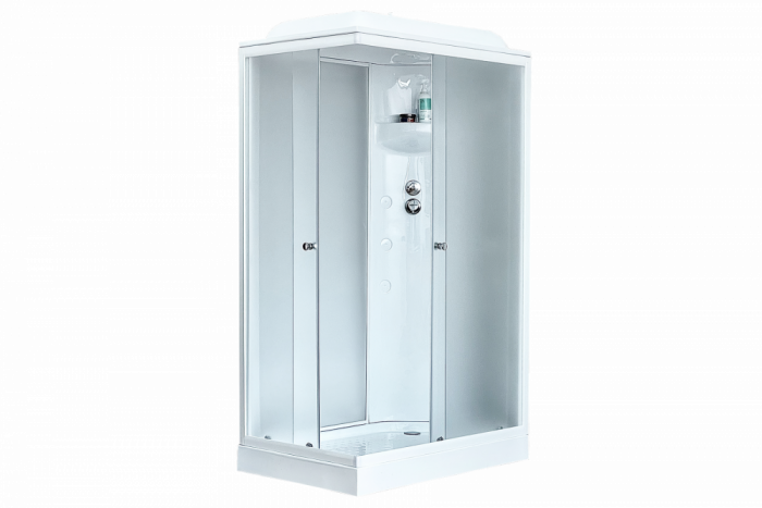 Душевая кабина 120х80 см Royal Bath HP RB8120HP4-MM-R стекло матовое