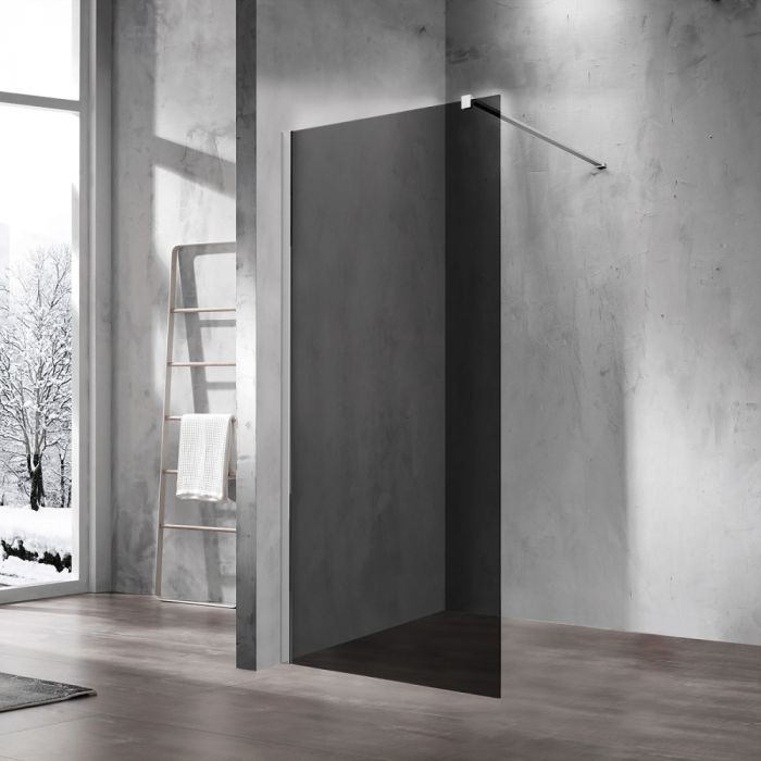 Душевая перегородка Vincea Walk-In VSW-1H120CG 120 см, хром, стекло тонированное