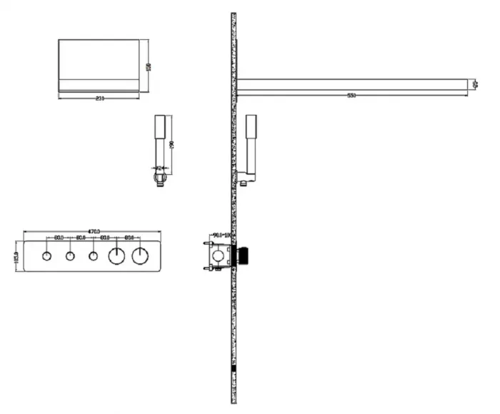 Раковина накладная Abber Glas AK2311B, черный