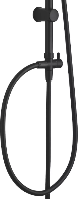 Душевая стойка Aquanet Passion AF300-70-RC-B, матовый чёрный
