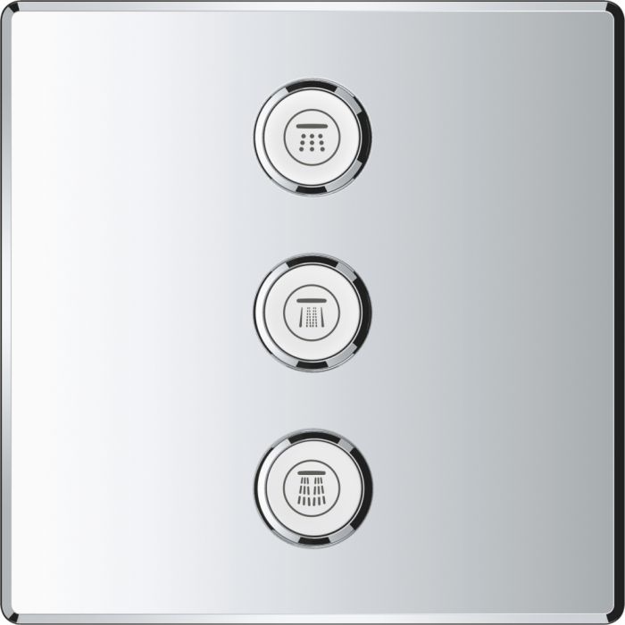 Переключатель потоков Grohe Grohtherm SmartControl 29127000 на три потребителя