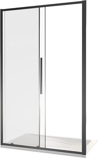 Душевая дверь в нишу 130 см Good Door Idea WTW-130-C-B ИД00010 стекло прозрачное