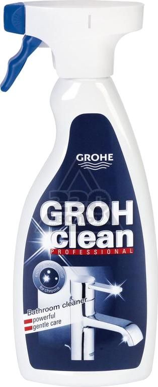 Смеситель Grohe Euroeco 32752000 для кухонной мойки + Средство для очистки хромированных нержавеющих поверхностей Grohe Grohclean 48166000 500 мл