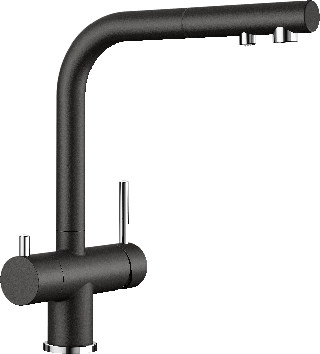 Смеситель Blanco Fontas-S II Silgranit 526158 чёрный