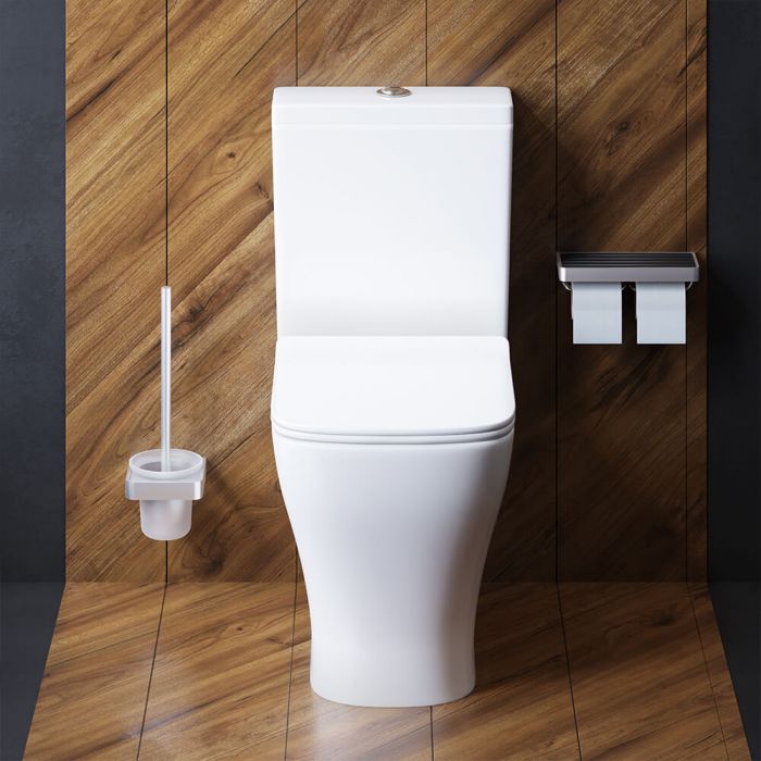 Унитаз-компакт безободковый Damixa Titan DX78C8600SC с сиденьем микролифт