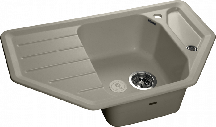 Кухонная мойка GranFest CORNER GF-C-800E топаз