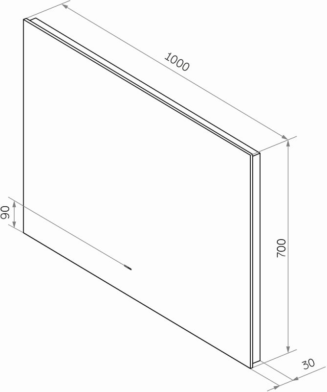 Раковина Aquanet Ирис 70 00301804 белый