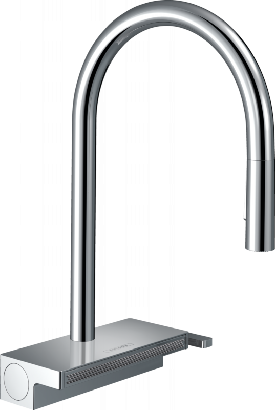 Смеситель для кухни Hansgrohe Aquno Select M81 73831000, хром