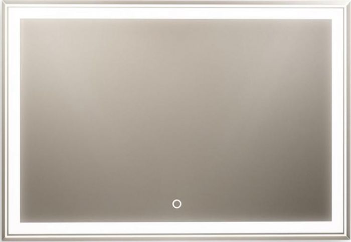 Зеркало Art&Max Zoe 100 AM-Zoe-1000-800-DS-F с подсветкой, белый