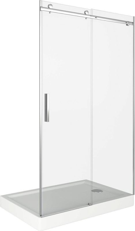 Душевая дверь в нишу 120 см Good Door Galaxy WTW-120-C-CH ГЛ00004 стекло прозрачное
