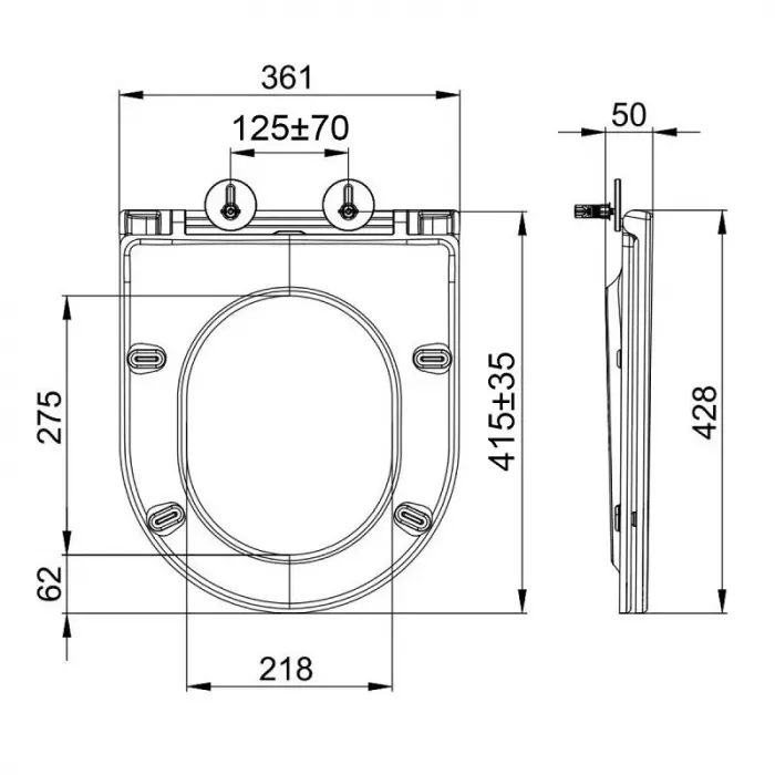 Акриловая ванна Abber 150х78 AB9257-1.5 L белый