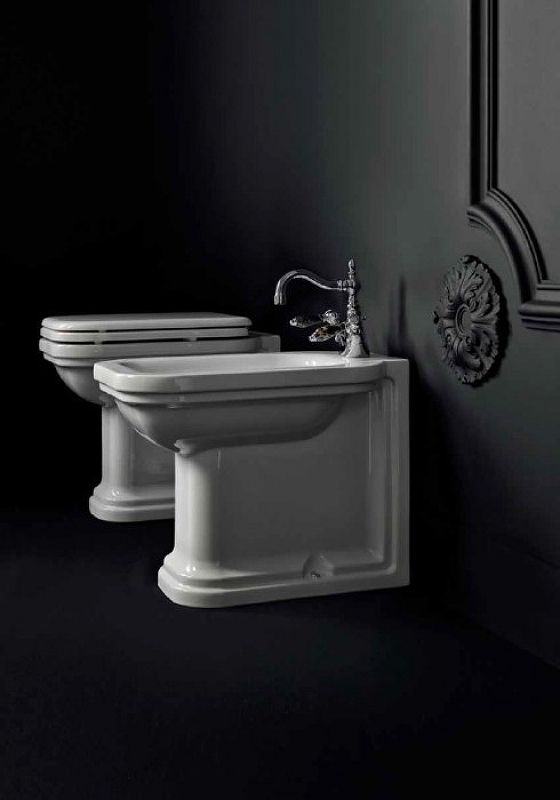 Биде Kerasan Waldorf 4121K1bi/cr*1, белый