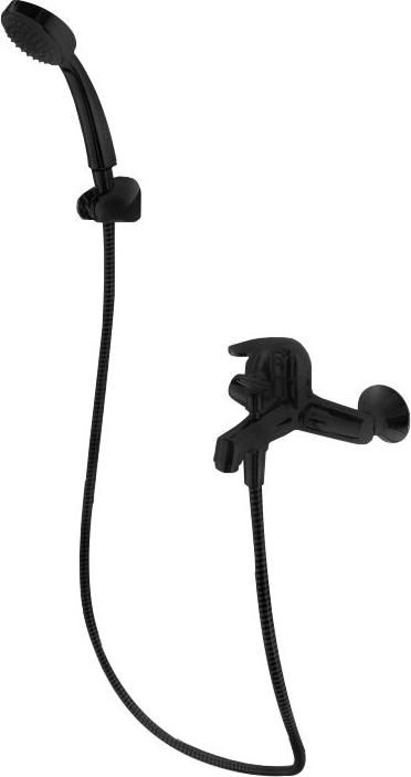 Смеситель для ванны с душем Bravat Fit F6135188BM-B-RUS, черный