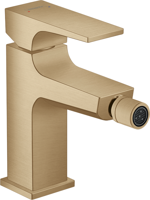 Смеситель для биде Hansgrohe Metropol 32520140, шлифованная бронза