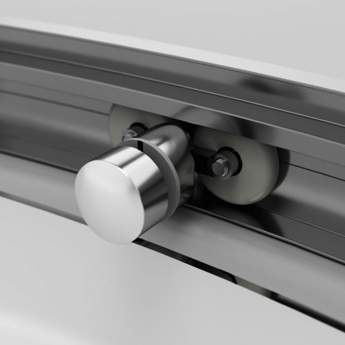 Душевой уголок AM.PM Like Solo Slide 120x80 W83G-302U120CG профиль хром глянцевый, стекло тонированное