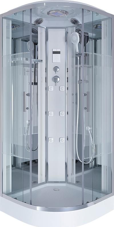 Душевая кабина Niagara Ultra 90x90 NG-701-01 7010164, профиль хром, стекло прозрачное
