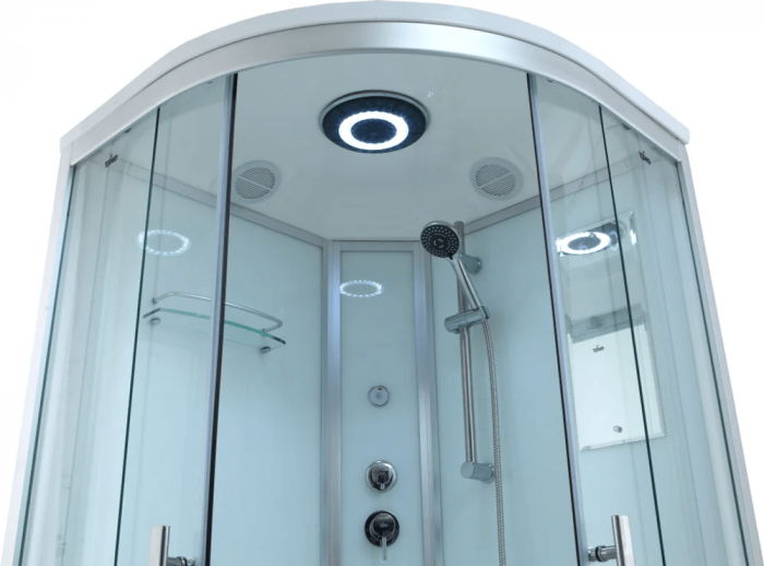 Душевая кабина Timo Standart 90x90 T-6609 S, профиль серебро, стекло прозрачное
