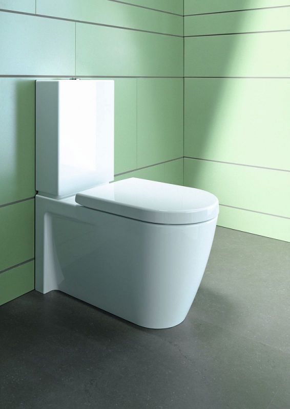 Напольный унитаз Duravit Starck-2 2129090000 с бачком 0933000005