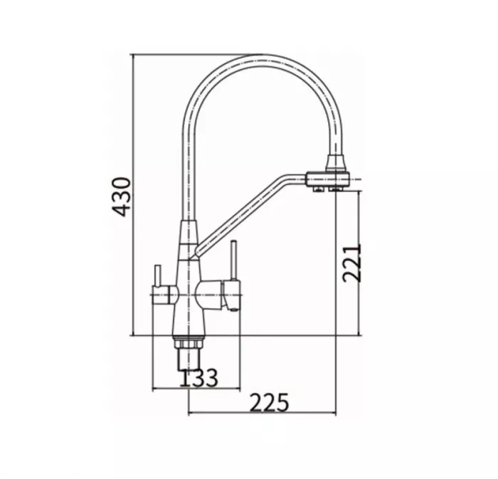 Раковина 81 см Caprigo 8088(80)