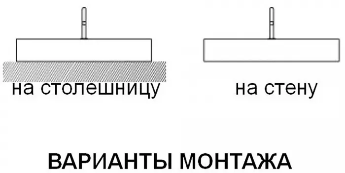 Раковина 100 см Misty Гавана - 100 R 5213100
