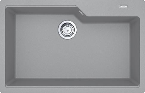 Кухонная мойка 78 см Franke Urban UBG 610-78 3,5" 114.0595.797, серый