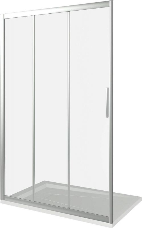 Душевая дверь в нишу 130 см Good Door Orion WTW-130-C-CH ОР00007 стекло прозрачное
