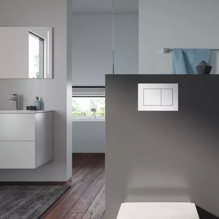 Инсталляция TECE Base 9400413.WC2 с безободковым унитазом TECEone с кнопкой смыва TECEnow, белый