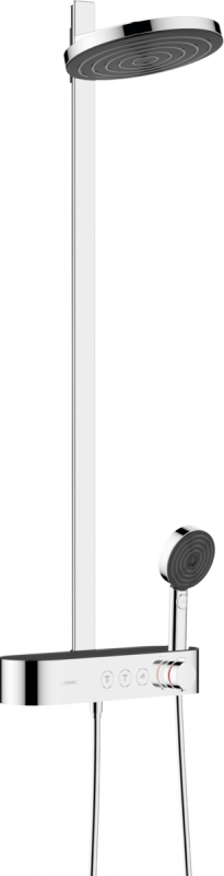 Душевая стойка Hansgrohe Pulsify Showerpipe 260 2jet 24240000 с термостатом, хром