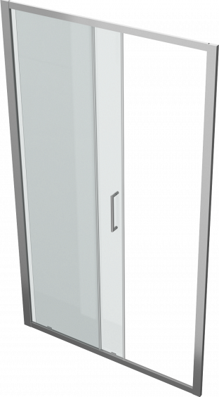 Душевая дверь в нишу 120 см Bravat Wave BD120.4102S стекло прозрачное