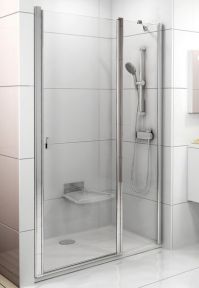 Душевая дверь Ravak Chrome CSD2-110 блестящий+транспарент 0QVDCC00Z1