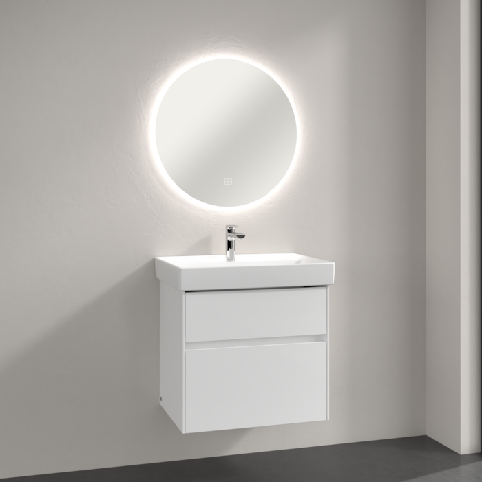 Зеркало Villeroy&Boch More to See Lite A4606800 65 х 65 см, светодиодная подсветка