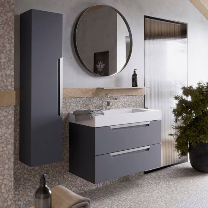 Раковина накладная SantiLine SL-7012 коричневый