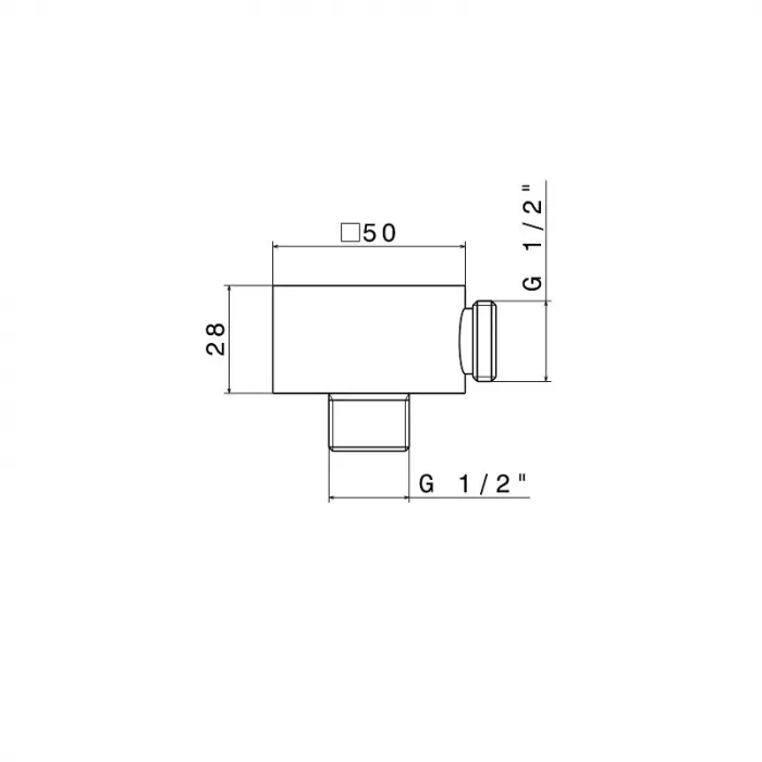 Шланговое подключение  Kerama Marazzi Futura 5699KM.01.093 черный